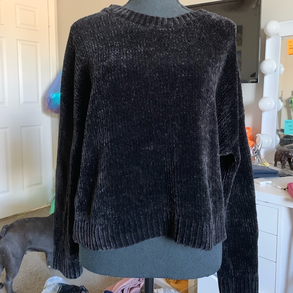 Black sweater